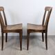 Stella bistro chairs – Vintage pair in wood, retro charm
