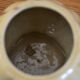 Small vintage earthenware teapot
