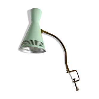 Mid-century italian brass table lamp, 1950s