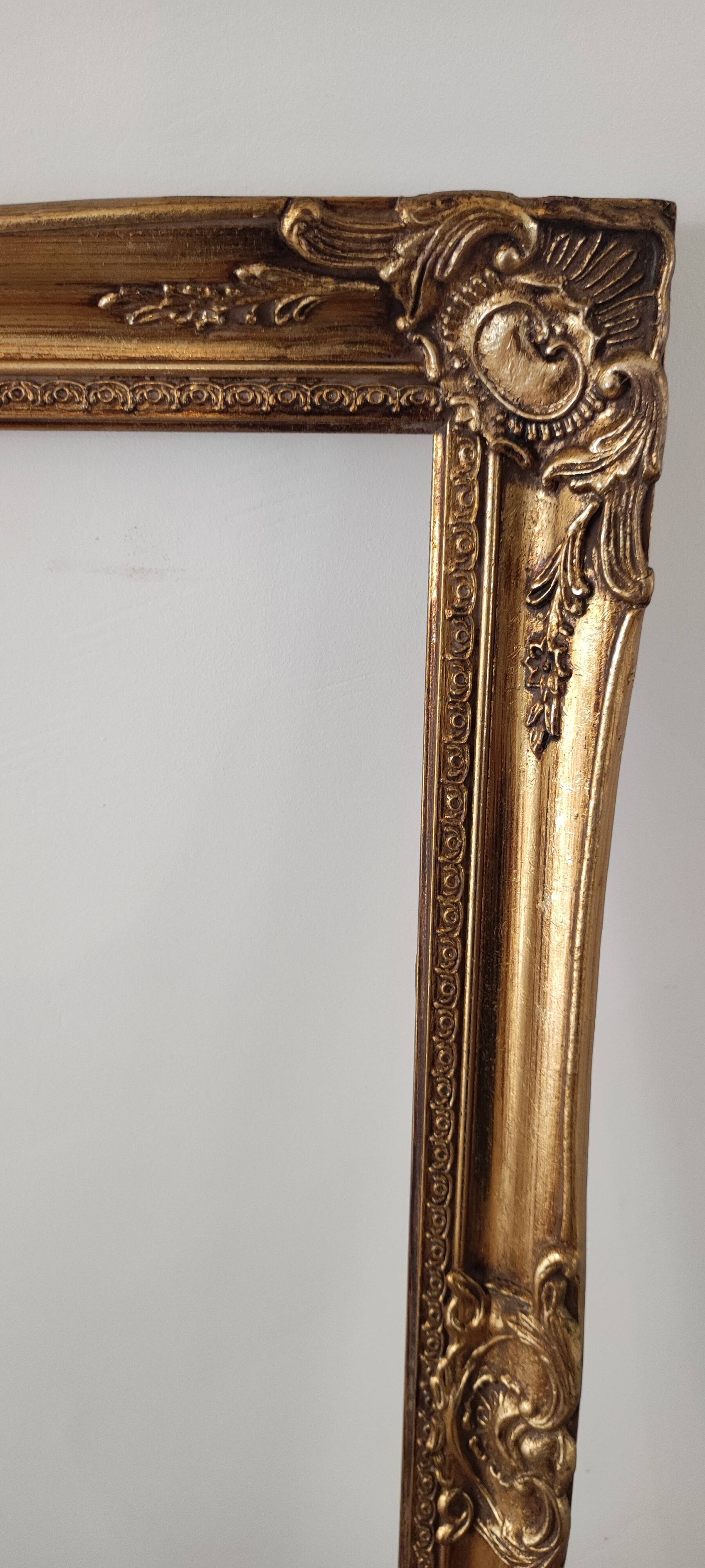 Gilded wooden frame