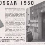 Oscar oak bookcase early 1950s