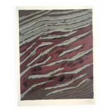 Raoul UBAC, The Earth II, 1978: Original lithograph signed in pencil.