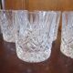 12 Crystal whisky glasses