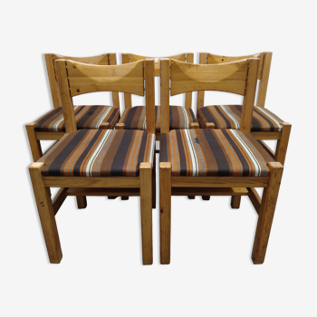 5 hongisto chairs designed by ilmari tapiovaara in 1963