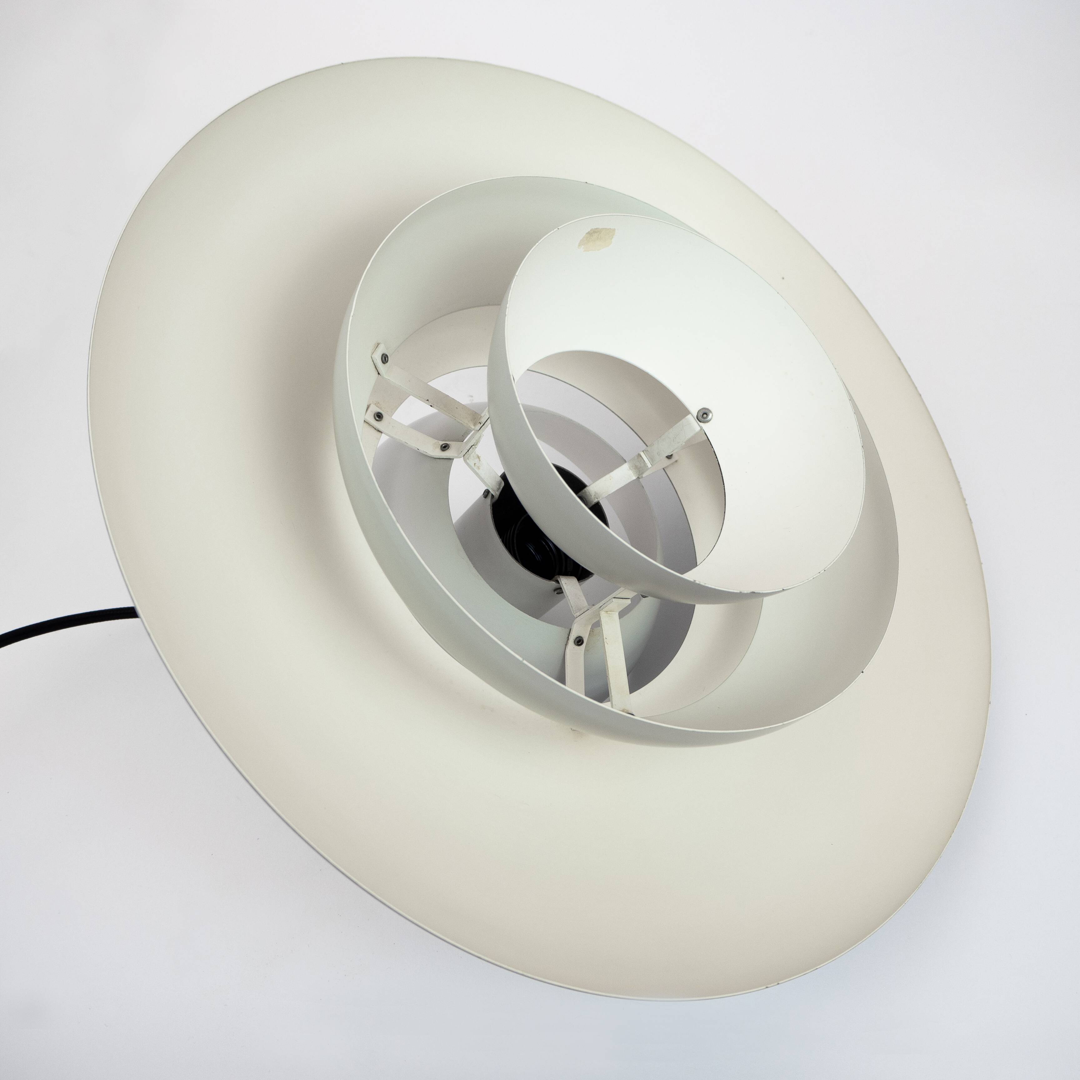 Danish vintage pendant lamp Penta by Jo Hammerborg, Fog og Mørup, 1965