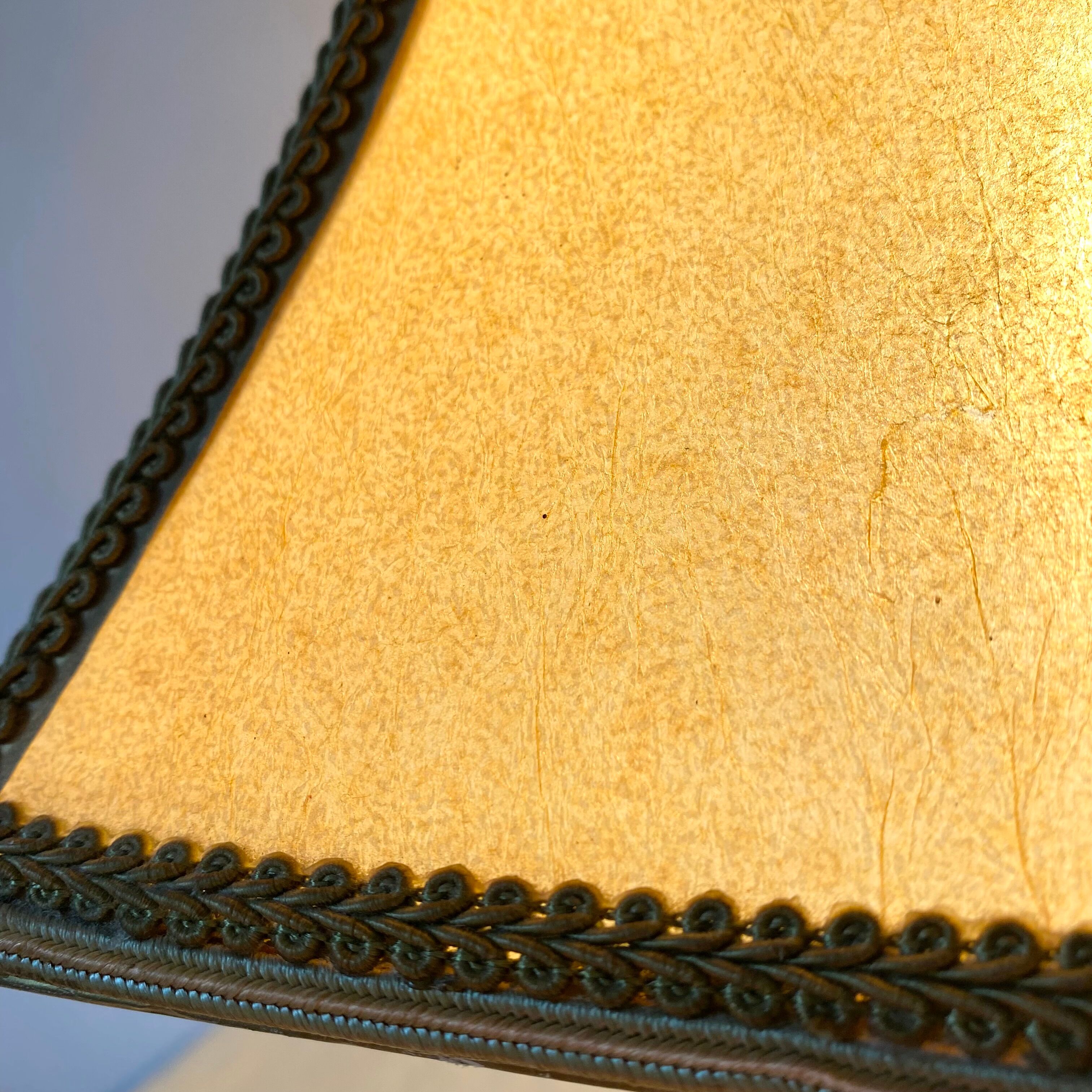 Vintage ceramic duck lamp