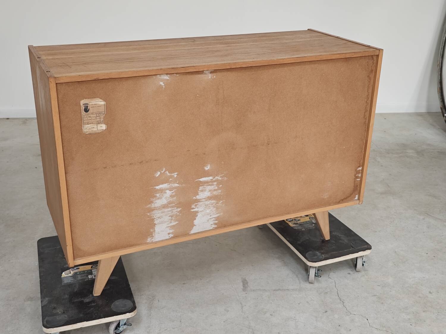 Sideboard, storage unit U-452 dub by Jiri Jiroutek for Interier Praha 1960