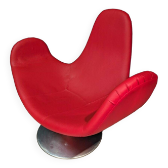 Fauteuil des années 80 modèle "calla" par stefano giovanni