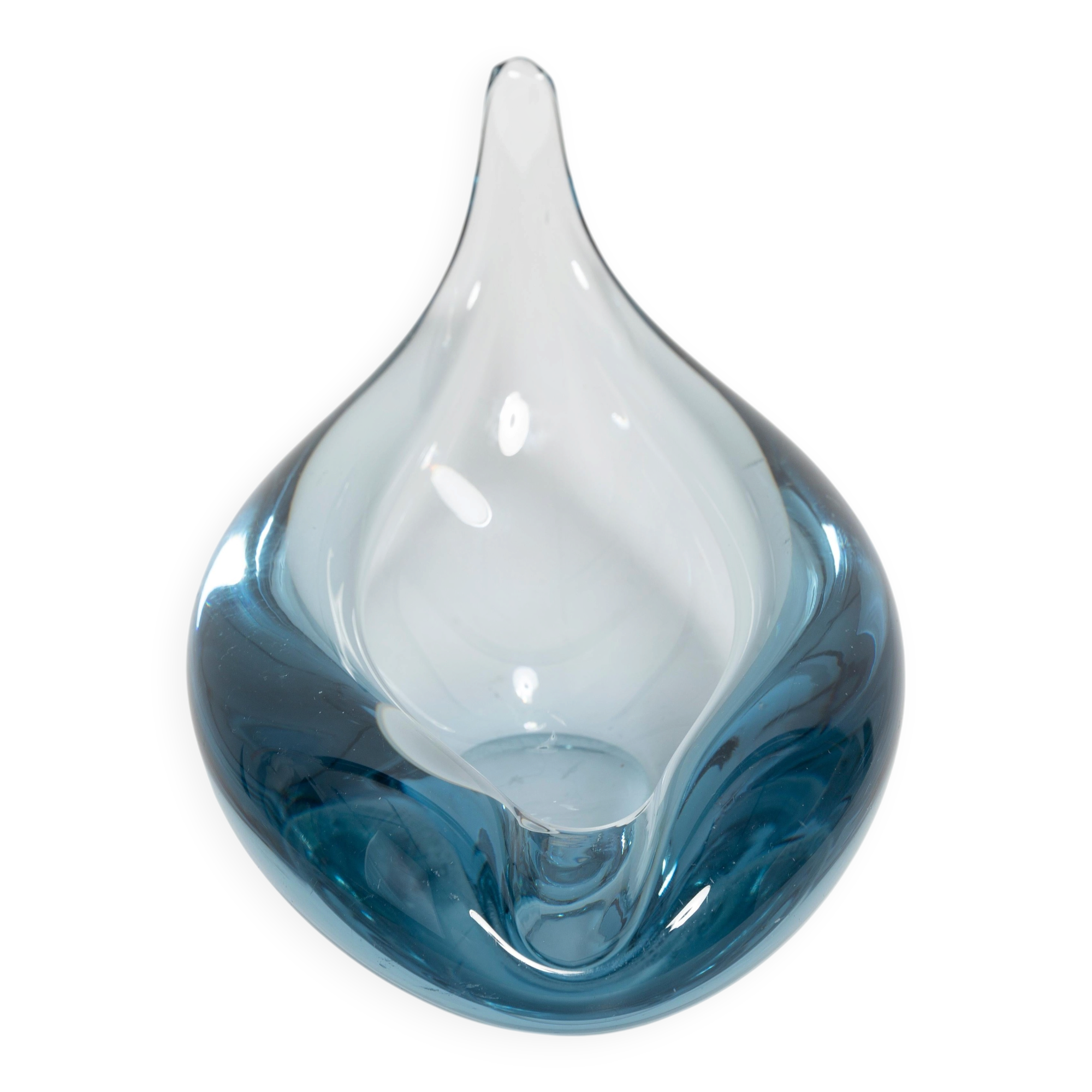 Small Vintage Blue Ashtray, 20th Century, Europe, 1960s