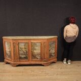 Venetian sideboard from the 50s in lacquered wood