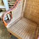 Fauteuil en rotin tressé