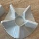 Trio of Arzberg Germany porcelain candle holders