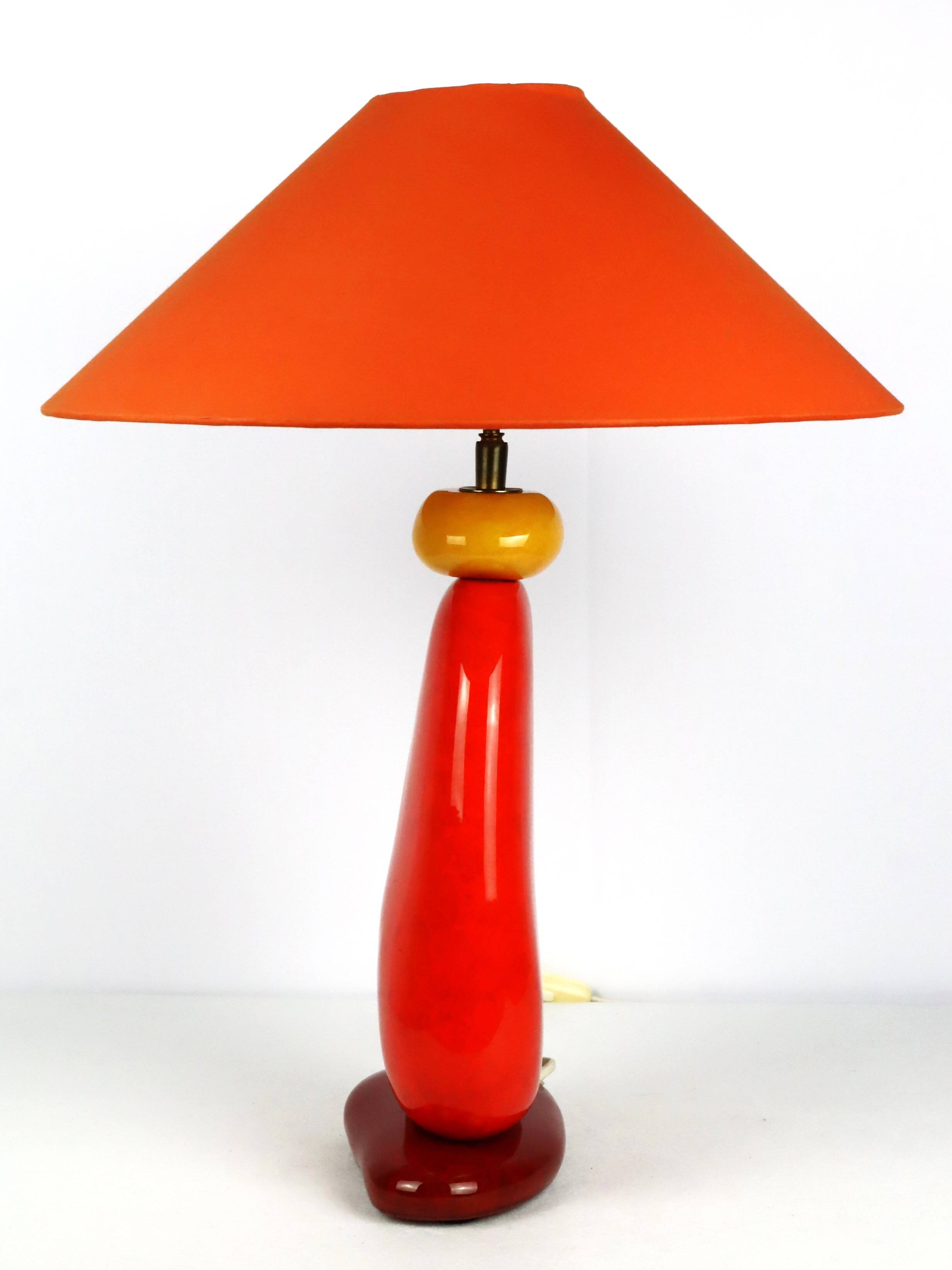 Pebble lamp by François Chatain 1980