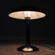1930s Art Deco Chrome Plated Table Lamp , zechoslovakia