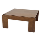 "Bastiano" wooden coffee table by Tobia & Afra Scarpa for Gavina 60's