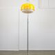 Space Age Yellow Medusa Floor Lamp by Luigi Massoni for Guzzini, 1970s