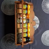 Étagère à épice en bois