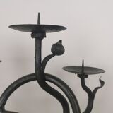 Vintage brutalist chandelier