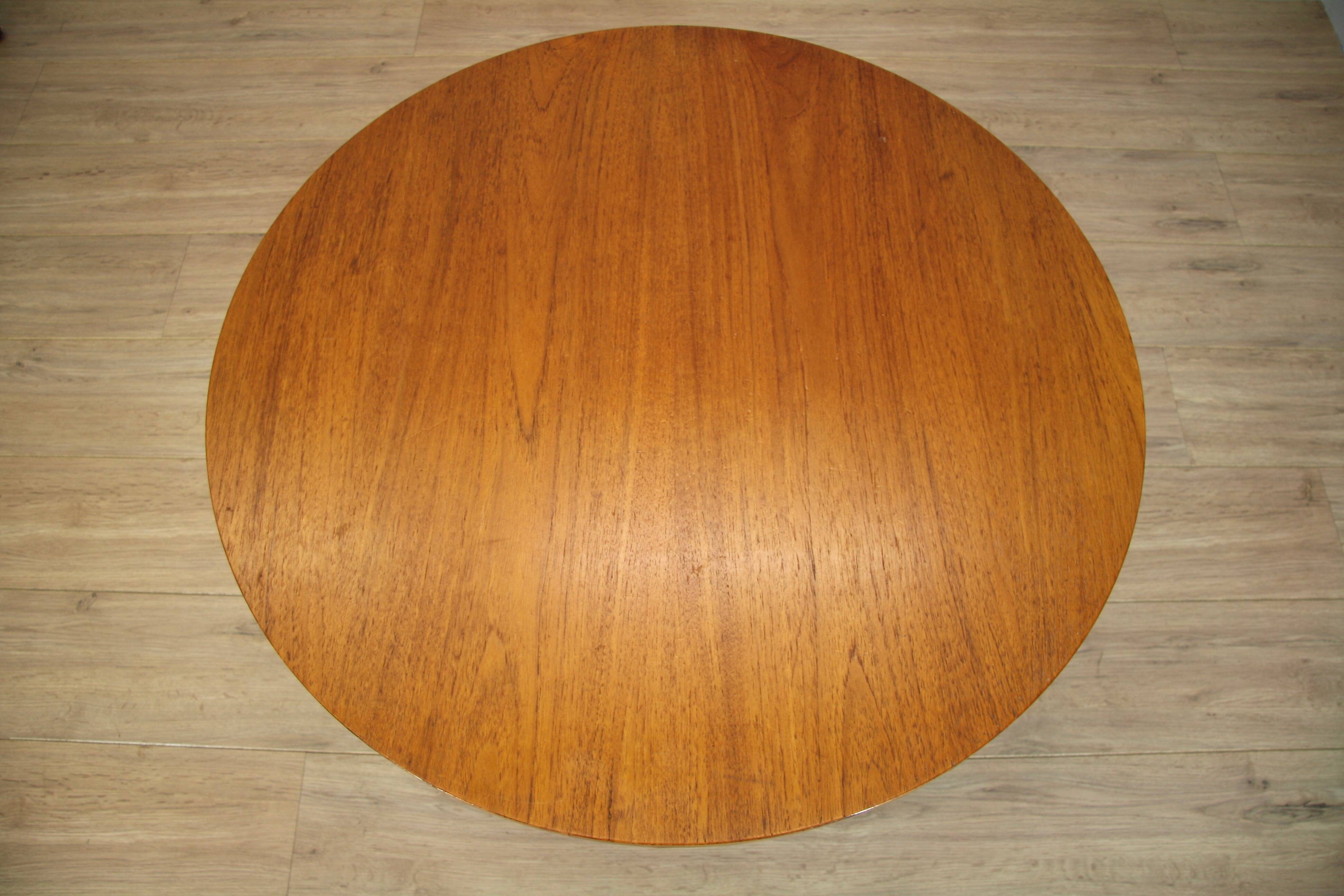 Table basse néerlandaise en teck, années 1960
