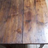 Table d’office L140,5xP80cm XIX° 2 tiroirs