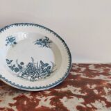 Round dish in Sainte Amandinoise iron earth