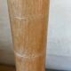 Mazda style beech and brass lamp base