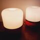 Two Midcentury Table Lamps, Space Age, Adriano Rampoldi, Italy, 1970s