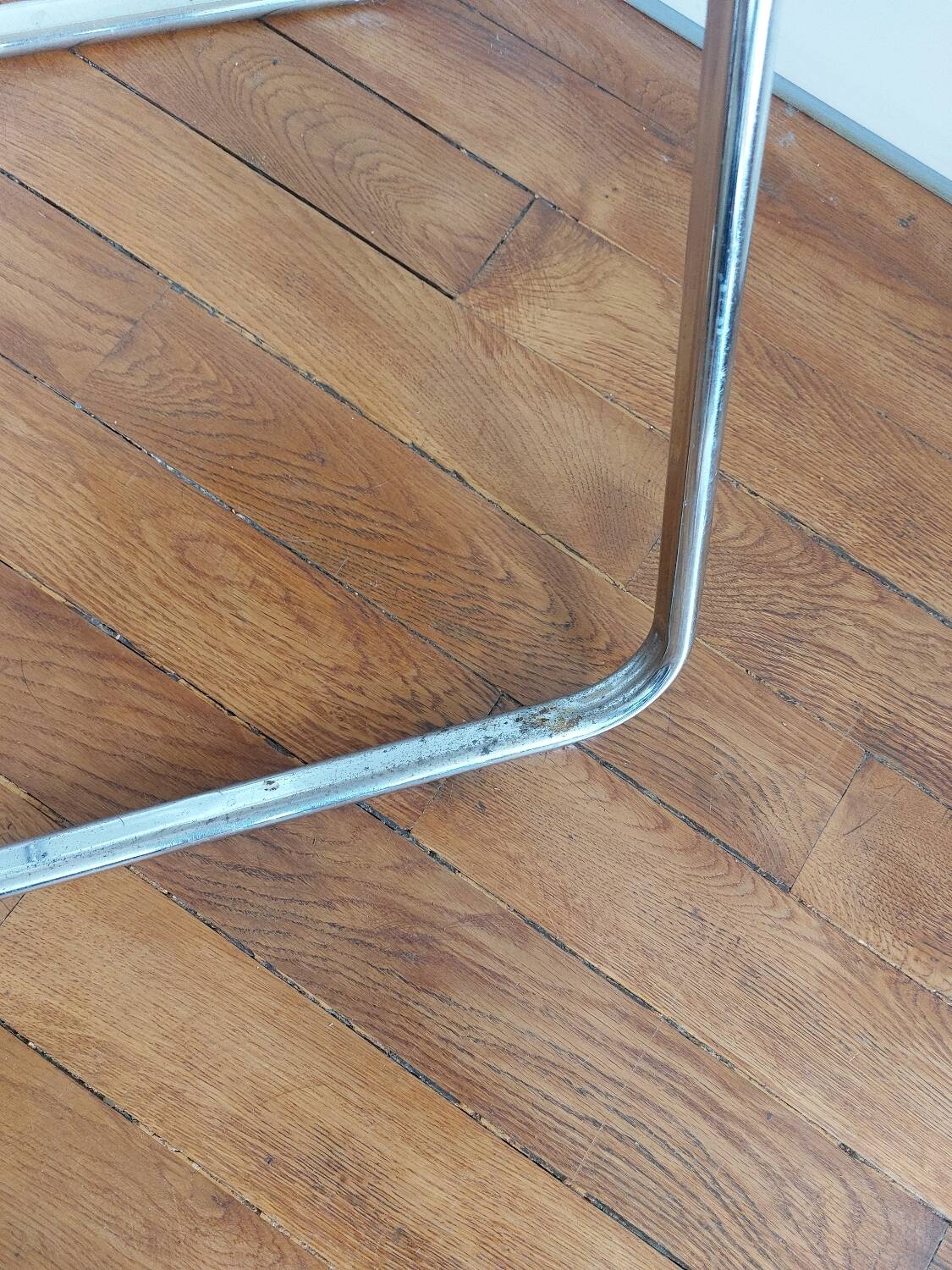 Patented folding chair