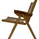 Ensemble vintage de quatre chaises pliantes Rex en contreplaqué, design Niko Kralj, 1950