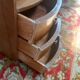Small art deco sideboard walnut veneer