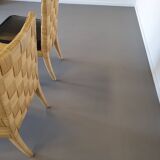 Donghia Block Island chairs 1990s original leather seats. 5 x armrests, 2 x without by John Hutton