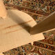 Paire de tabourets  bois brut