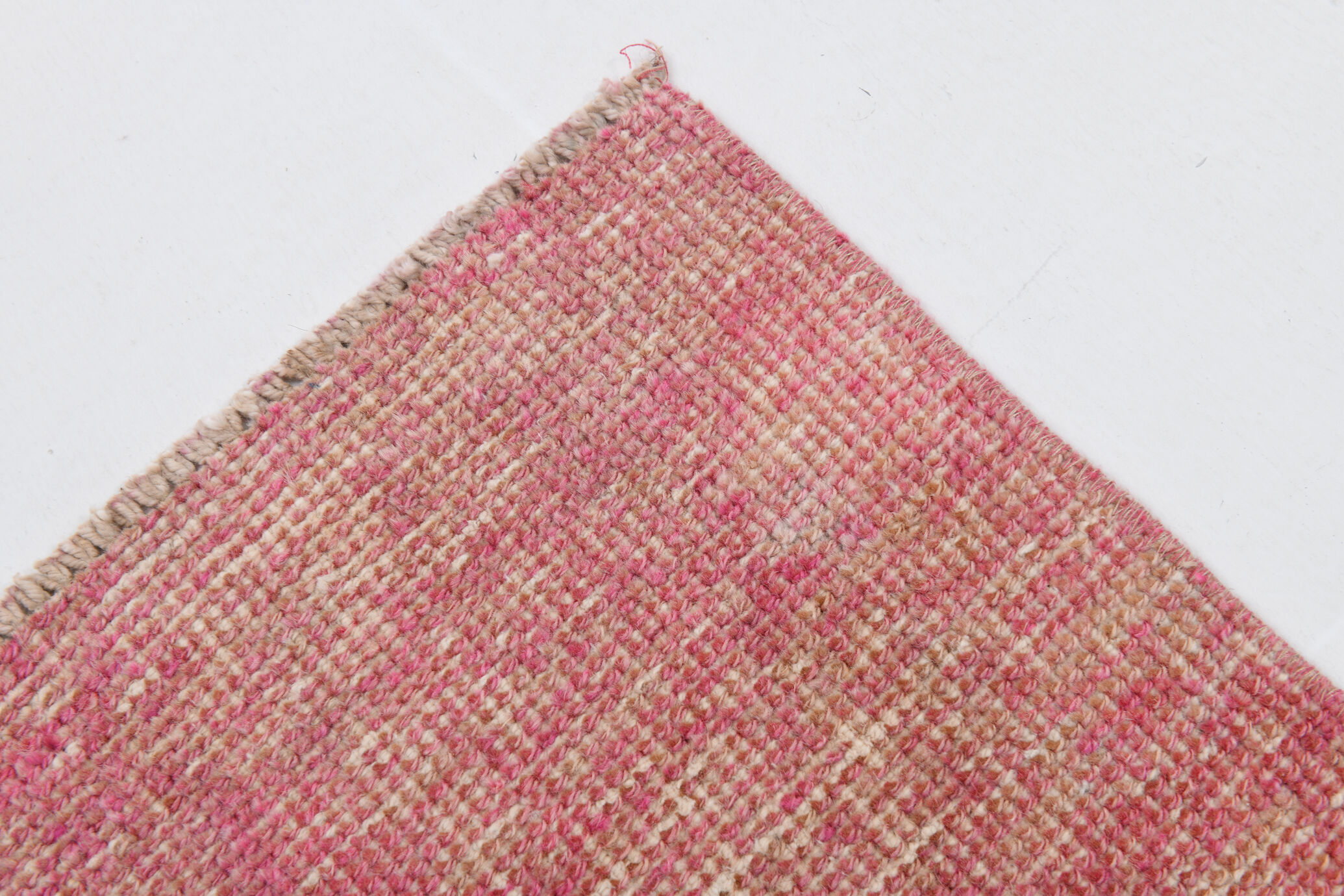 Brown & beige rug 301x91cm