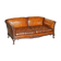 Renovated Victorian Chesterfield Sofa in Leather by Howard & Son