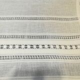 Fabric coupon with embroidery