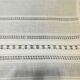 Fabric coupon with embroidery