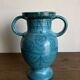 Neoclassical glazed earthenware vase, 1970