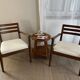 Duo de fauteuils années 50