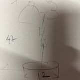 Old workshop desk lamp
