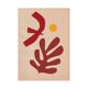 A duo of contemporary collages inspired by Matisse signed eawy.
