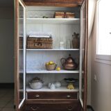 Old showcase bookcase - H216 cm