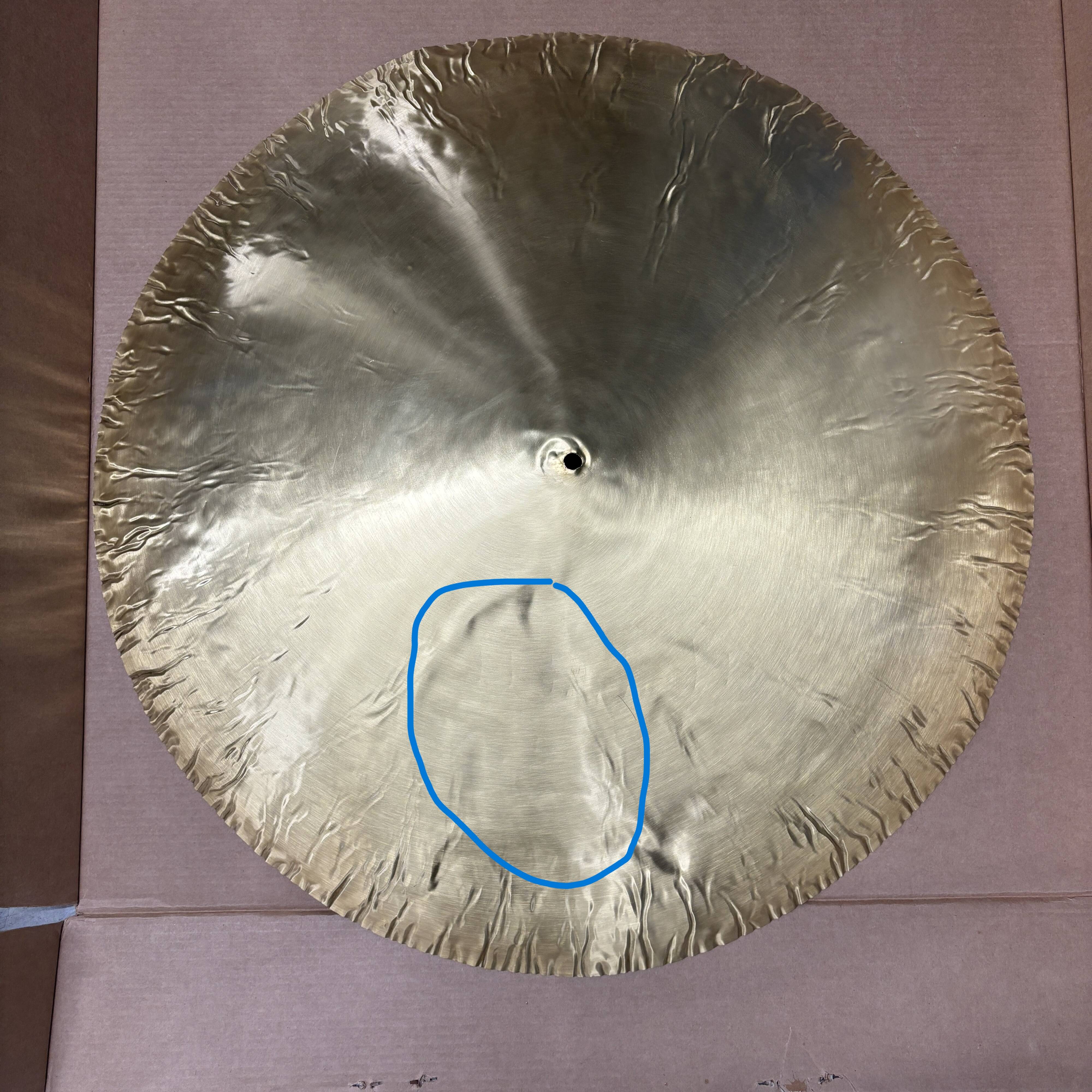 Brass pendant light - Gervasoni