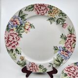Rose Garden Plates Set by Showa Art Workshop Japan (Set of 6)