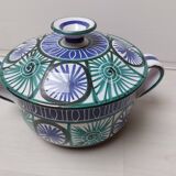 Soup tureen by La Roue Vallauris, Vintage Ceramics, Robert Picault