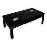 Coffee table inclusion agathes Belgian design 1970