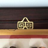 Frame of six naturalized butterflies