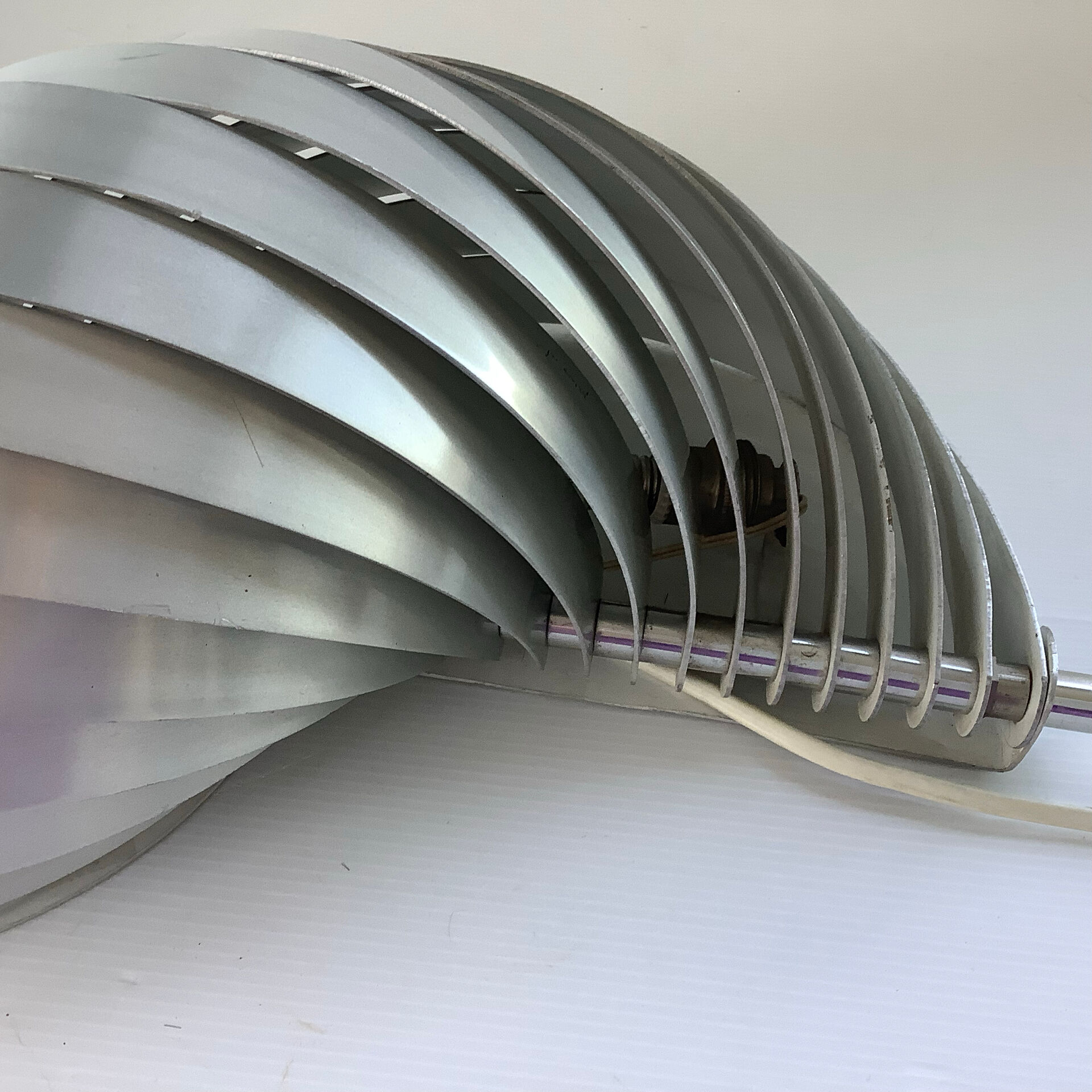 Henri Mathieu Applied Spiral Space Age 1970 France