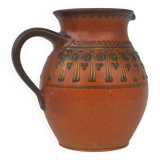 Gerhard Bauer Design Hand painted ceramic jug  18cm tall