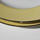 4 yellow L'amandinoise vintage dinner plates