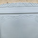 Painted art deco bedhead